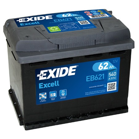 Слика на акумулатор EXIDE EXCELL ** EB621 за CHEVROLET LANOS Sedan 1.5 - 87 коњи бензин