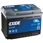 Слика 1 на акумулатор EXIDE EXCELL ** EB740