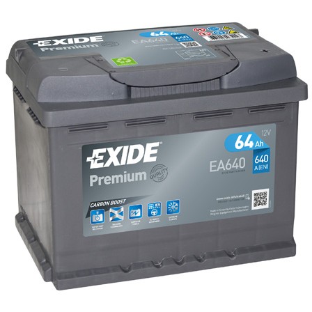 Слика на акумулатор EXIDE PREMIUM EA640 за BMW 3 Compact E46 316 ti - 115 коњи бензин