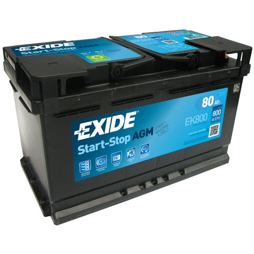 Слика на акумулатор EXIDE Start-Stop AGM EK800 за BMW X3 F25 xDrive 28 i - 245 коњи бензин