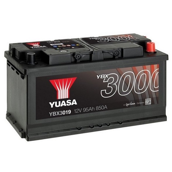 Слика на акумулатор YUASA YBX3000 SMF Batteries YBX3019 за Mercedes Viano (w639) 3,0 - 190 коњи бензин