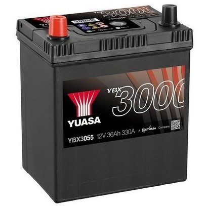 Слика на акумулатор YUASA YBX3000 SMF Batteries YBX3055 за Suzuki Samurai (SJ) 1.0 на всичките колела (SJ 410) - 45 коњи бензин