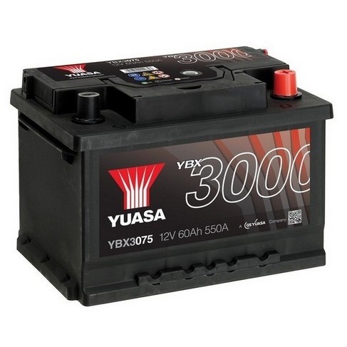 Слика на акумулатор YUASA YBX3000 SMF Batteries YBX3075 за BMW 8 Coupe E31 850 Ci - 326 коњи бензин