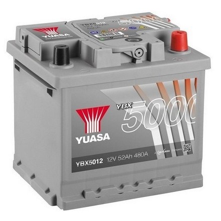 Слика на акумулатор YUASA YBX5000 Silver High Performance SMF Batteries YBX5012 за Alfa Romeo 146 (930) Sedan 1.4 i.e. - 90 коњи бензин