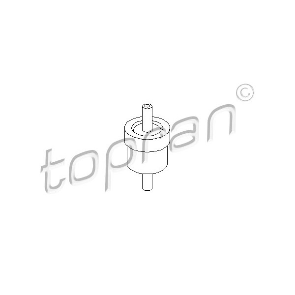 Слика на вентил, вакум пумпа TOPRAN 111 298 за Seat Arosa (6H) 1.4 TDI - 75 коњи дизел