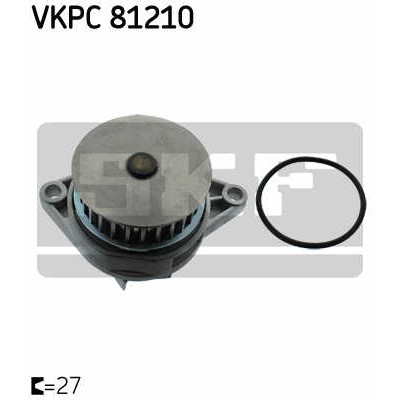 Слика на Водна пумпа SKF VKPC 81210 за VW Vento Sedan (1H2) 1.4 - 55 коњи бензин