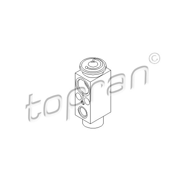 Слика на Возвратен вентил за клима уред TOPRAN 407 785 за Mercedes C-class Estate (s203) C 180 (203.235) - 129 коњи бензин