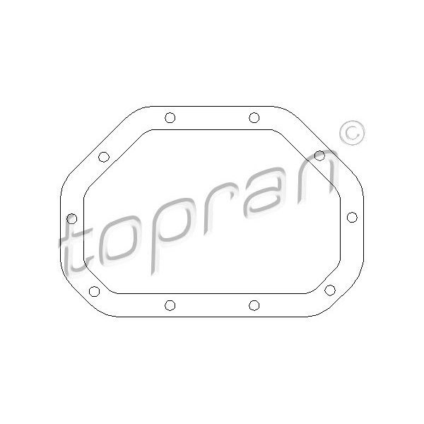 Слика на гарнитура, диференцијал TOPRAN 206 470 за Opel Adam 1.0 - 115 коњи бензин