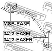 Слика 2 на гумичка за баланштангла FEBEST MSB-EA3F