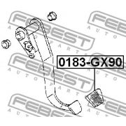 Слика 2 на гумичка педало, кумплуг FEBEST 0183-GX90