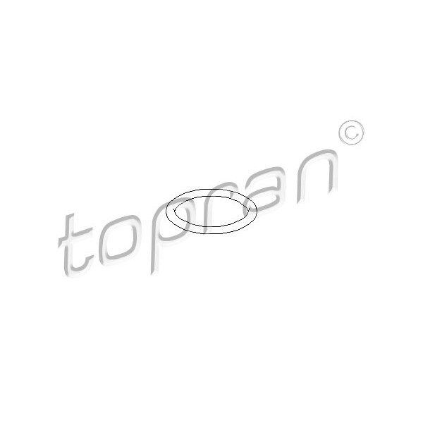 Слика на дихтунг, капачка на отвор за полнење на масло TOPRAN 207 217 за Opel Antara 2.4 4x4 - 140 коњи бензин