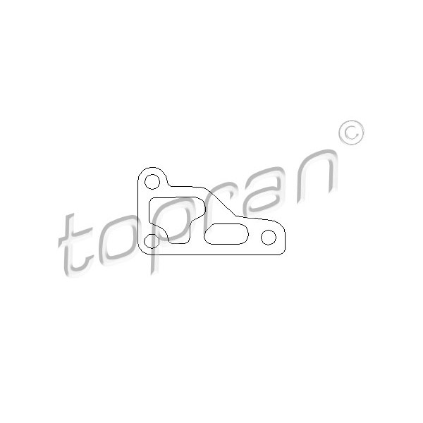 Слика на дихтунг, корпус на филтер за масло TOPRAN 100 210 за VW Passat 3 Sedan (B3,35i) 2.0 Syncro - 115 коњи бензин