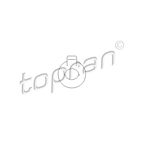 Слика на држач, лонец TOPRAN 102 755 за Mercedes SL (r129) 60  AMG (129.067) - 381 коњи бензин