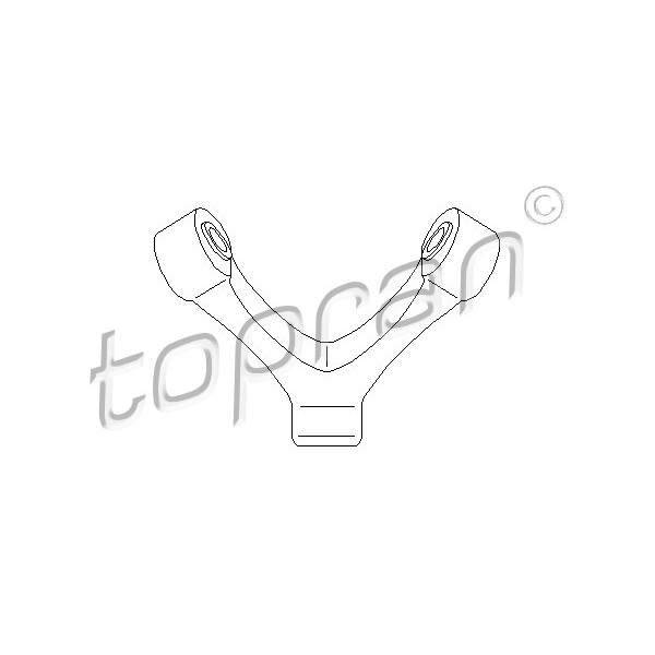 Слика на држач, лонец TOPRAN 111 591 за Audi A3 (8P1) 2.0 TDI 16V - 140 коњи дизел