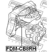 Слика 2 на држач за мотор FEBEST FDM-CB8RH