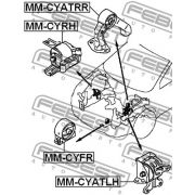 Слика 2 на држач за мотор FEBEST MM-CYFR