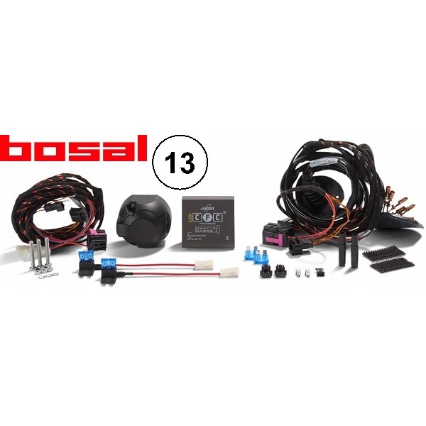 Слика на електричен комплет, кука BOSAL 025-000 за BMW X3 E83 3.0 i xDrive - 231 коњи бензин