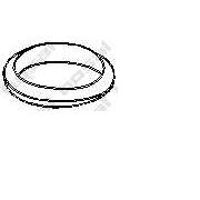 Слика 1 на запечатувачки прстен, издувна цевка BOSAL 256-737