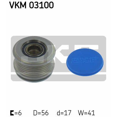 Слика на Затегач алтернатор SKF VKM 03100 за Audi A3 (8P1) 2.0 TDI 16V - 140 коњи дизел