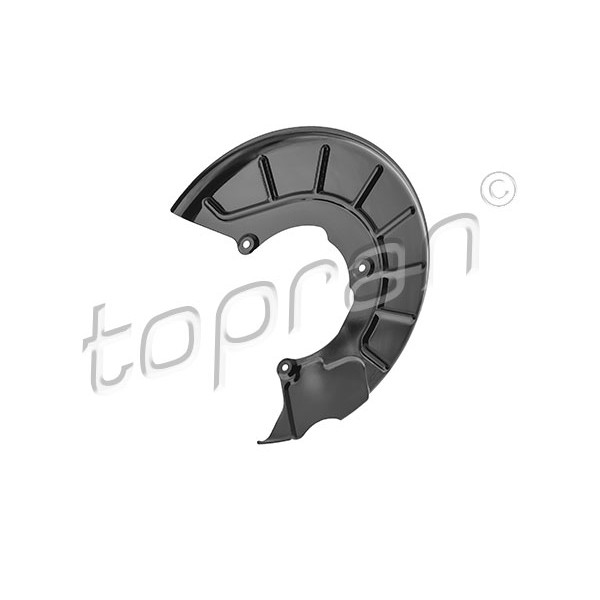 Слика на заштитна пластика, сопирачки дискови TOPRAN 116 065 за Audi A3 (8P1) 2.0 TDI 16V - 140 коњи дизел
