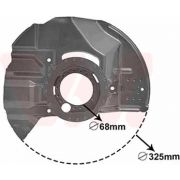 Слика 1 на заштитна пластика, сопирачки дискови VAN WEZEL 0646371