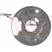 Слика 1 на заштитна пластика, сопирачки дискови VAN WEZEL 3032373