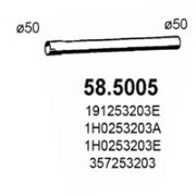Слика 1 на издувна цевка ASSO 58.5005
