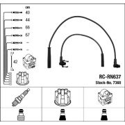Слика 1 на кабли за свеќици - комплет сет кабли NGK 7368