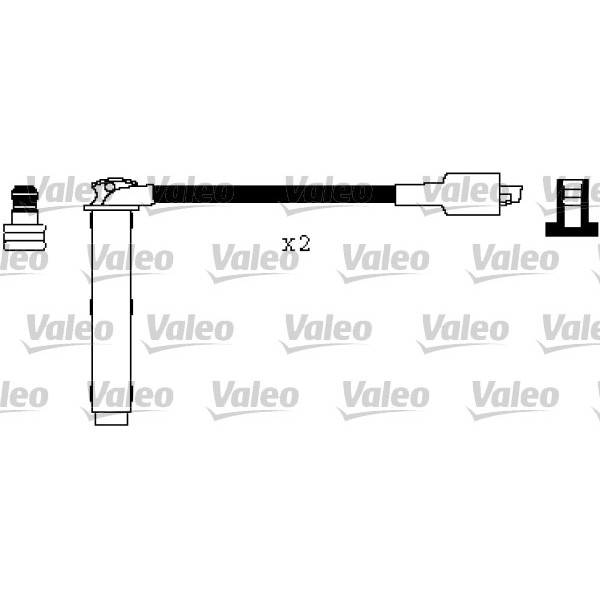 Слика на кабли за свеќици - комплет сет кабли VALEO 346337 за MG TF 160 - 160 коњи бензин