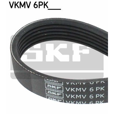 Слика на канален (линиски) ремен SKF VKMV 6PK1180 за Fiat Idea 1.9 JTD - 101 коњи дизел