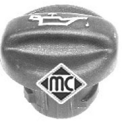 Слика на капачка, отвор за налевање на масло Metalcaucho 03642 за Lancia Phedra (179) 2.0 JTD (179AXB1A) - 109 коњи дизел