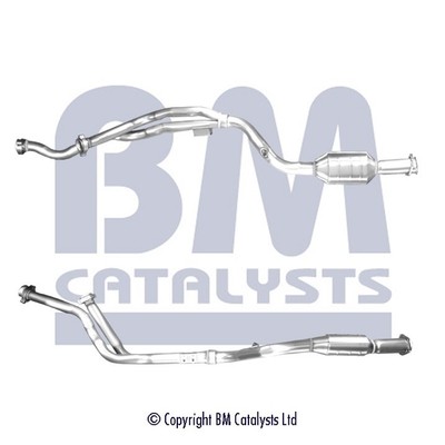 Слика на катализатор BM CATALYSTS Non-approved BM90683 за Mercedes C-class Saloon (w202) C 36 AMG (202.028) - 280 коњи бензин