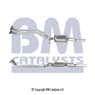 Слика на катализатор BM CATALYSTS Non-approved BM90731 за BMW 8 Coupe E31 850 i,Ci - 300 коњи бензин
