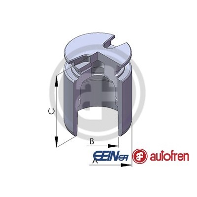 Слика на клип, шепа AUTOFREN SEINSA D02554 за Audi A3 (8P1) 2.0 TDI 16V - 140 коњи дизел