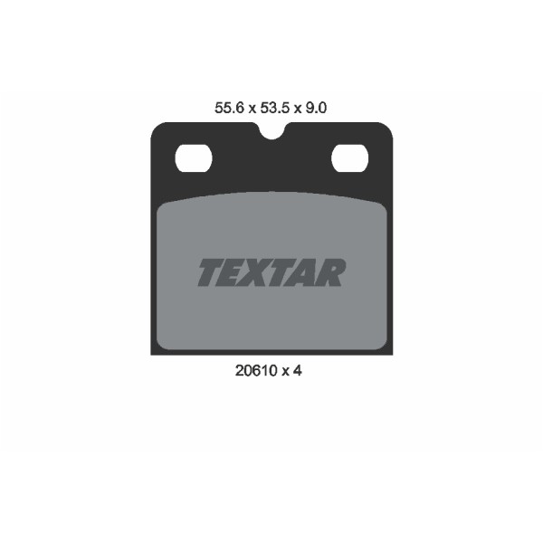 Слика на комплет гуртни , рачна кочница TEXTAR 2061005 за Jaguar S-Type Saloon (CCX) 4.2 V8 - 298 коњи бензин