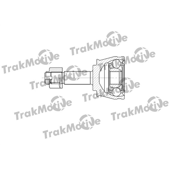 Слика на Комплет зглоб на погонско вратило TrakMotive 40-0576 за Fiat Strada (178e) 1.9 D - 63 коњи дизел