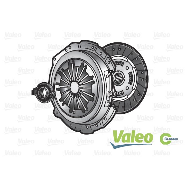 Слика на комплет кумплуг VALEO CLASSIC KIT3P 786033 за Renault Extra Van 1.1 - 46 коњи бензин