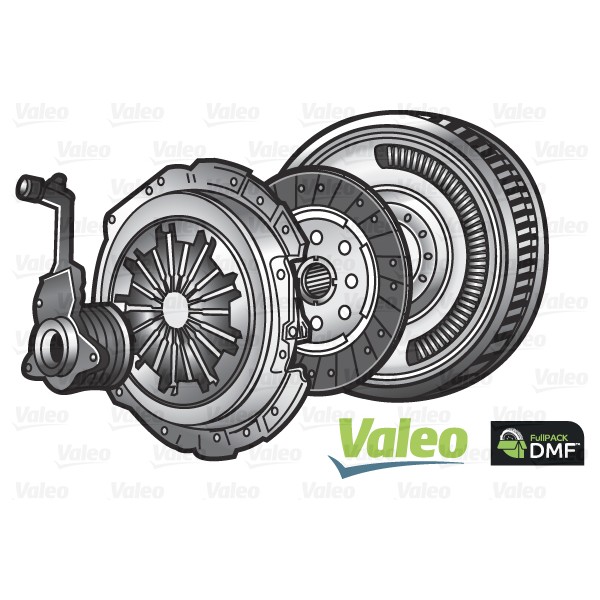 Слика на комплет кумплуг VALEO FULLPACK DMF (CSC) 837397 за Audi A3 (8P1) 2.0 TDI 16V - 140 коњи дизел