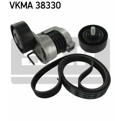 Слика на Комплет линиски ремен и затегачи SKF VKMA 38330 за BMW 3 Cabrio E46 318 Ci - 150 коњи бензин