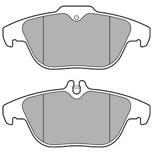Слика на комплет феродо, дискови кочници DELPHI LP3288 за Mercedes GLK-class (x204) 250 CDI 4-matic (204.982, 204.904) - 204 коњи дизел