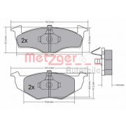 Слика 1 на комплет феродо, дискови кочници METZGER 1170217