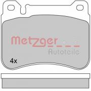 Слика 1 на комплет феродо, дискови кочници METZGER 1170407