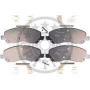 Слика 1 на комплет феродо, дискови кочници OPTIMAL BP-12577