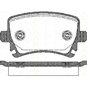 Слика на комплет феродо, дискови кочници TRISCAN 8110 29052 за VW EOS (1F7,1F8) 1.4 TSI - 160 коњи бензин