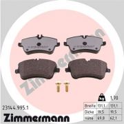 Слика 1 на комплет феродо, дискови кочници ZIMMERMANN rd:z 23144.995.1