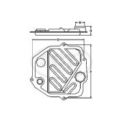 Слика 3 на Комплет хидрауличен филтер, автоматски менувач SCT Germany SG 1003