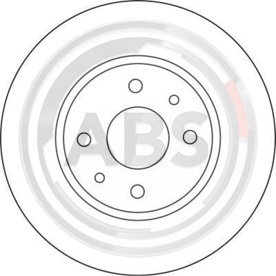 Слика на кочионен диск A.B.S. 16422 за Alfa Romeo MITO (955) 1.4 - 78 коњи бензин