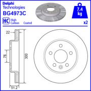 Слика 1 на кочионен диск DELPHI BG4973C