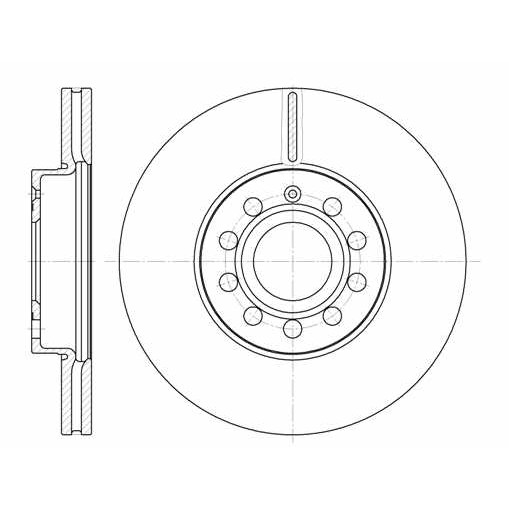 Слика на кочионен диск REMSA 6648.10 за Audi A3 (8P1) 2.0 TDI 16V - 140 коњи дизел