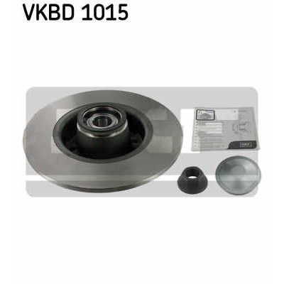 Слика на кочионен диск SKF VKBD 1015 за Renault Modus 1.2 - 103 коњи бензин